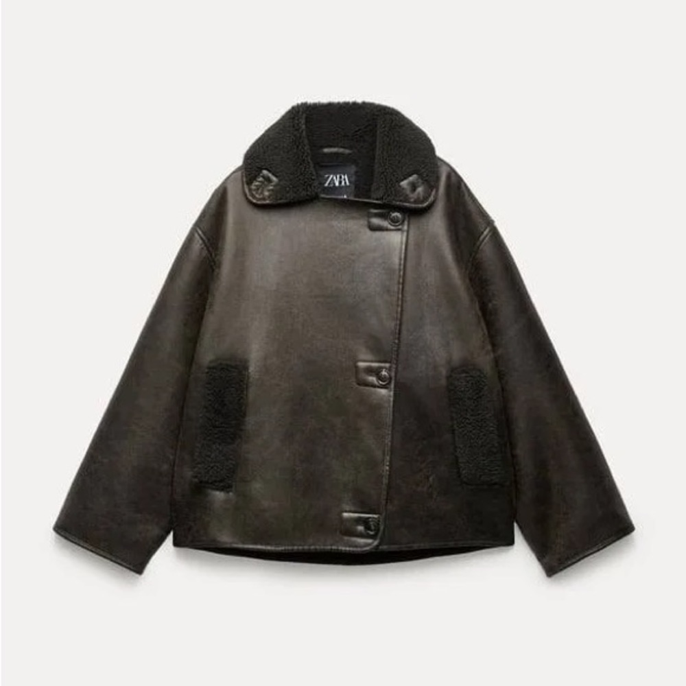 Zara Shearling Jacket